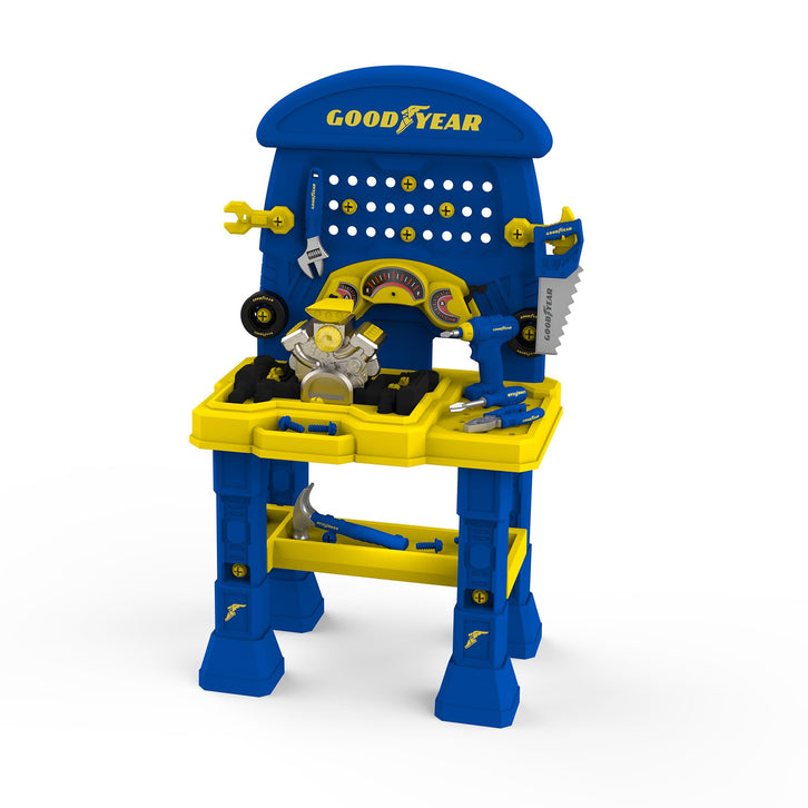GOODYEAR Pretend Play Repair Workbench Set for Kids