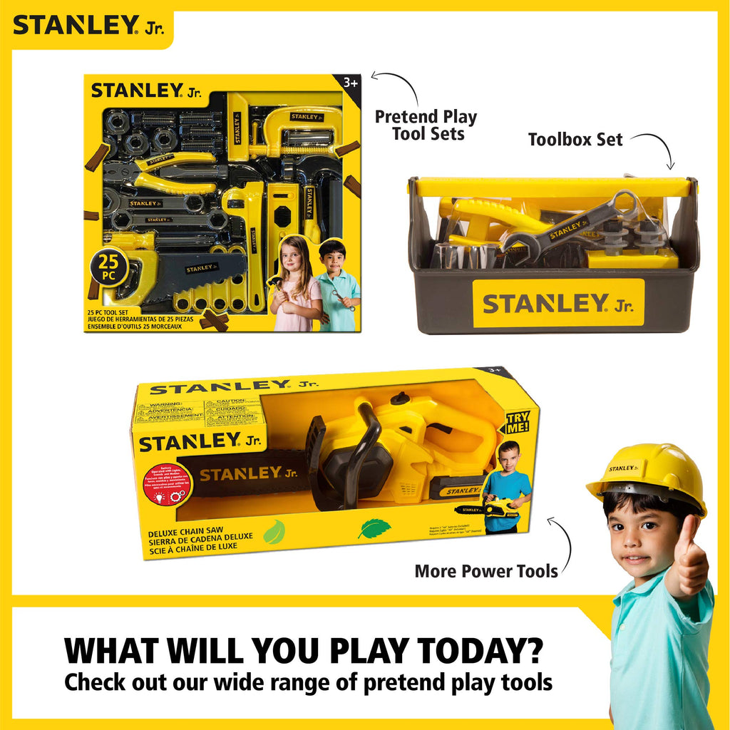 STANLEY Jr. 3 Piece Pretend Play Toolset