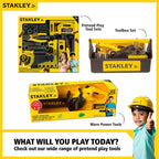 STANLEY Jr. 3 Piece Pretend Play Toolset
