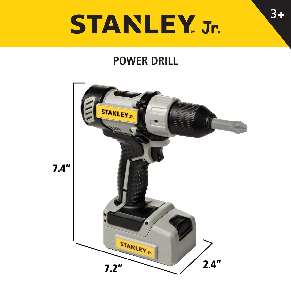 STANLEY Jr. Pretend Battery Operated Drill