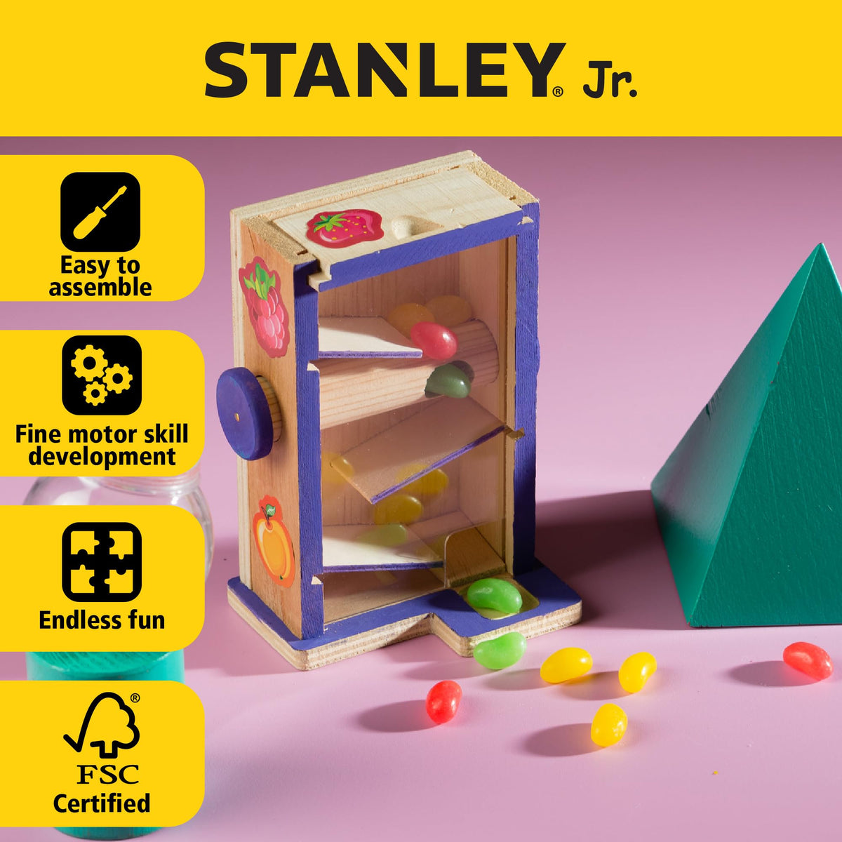 STANLEY Jr. DIY Candy Maze Building Kit