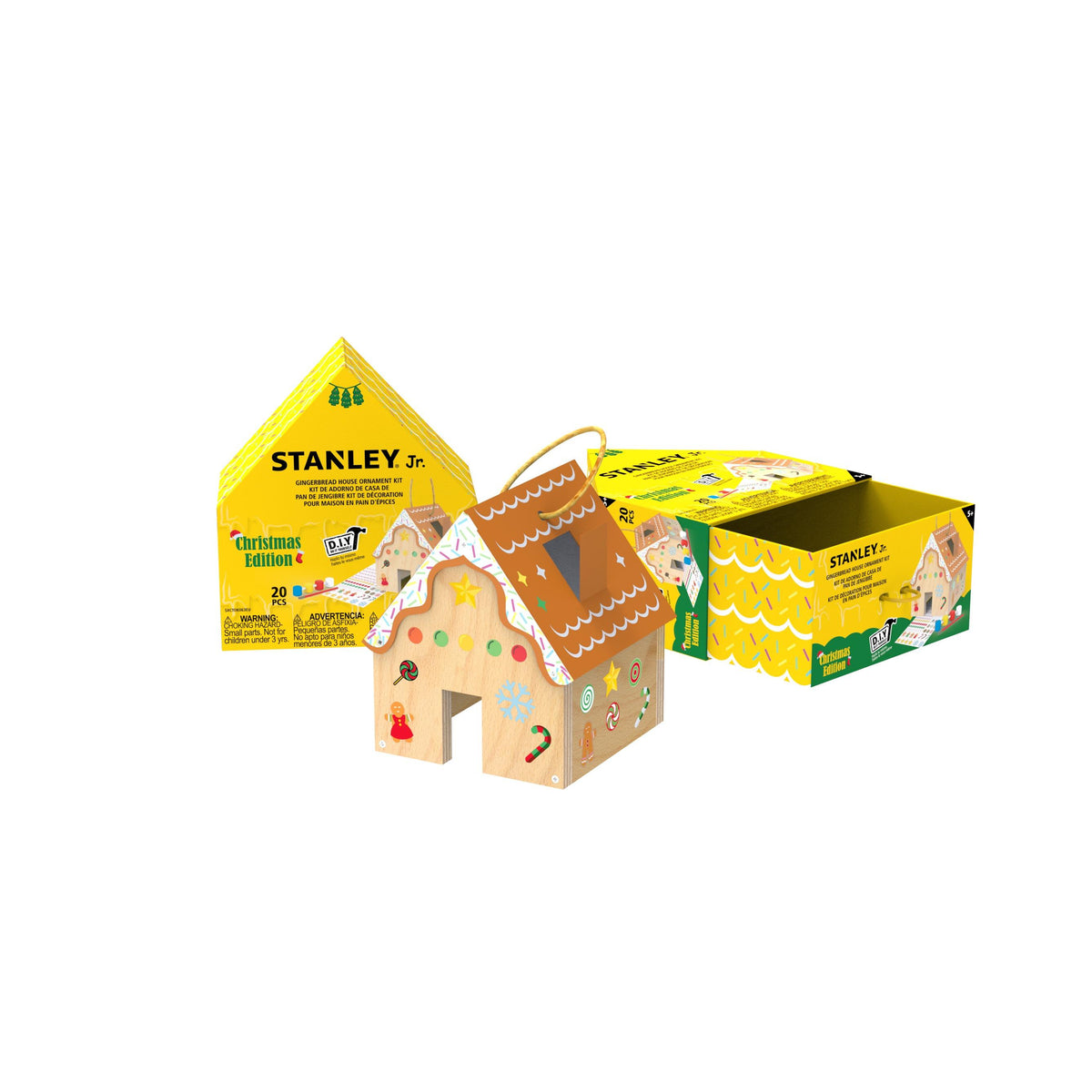 STANLEY Jr. Gingerbread House Decorating Kit