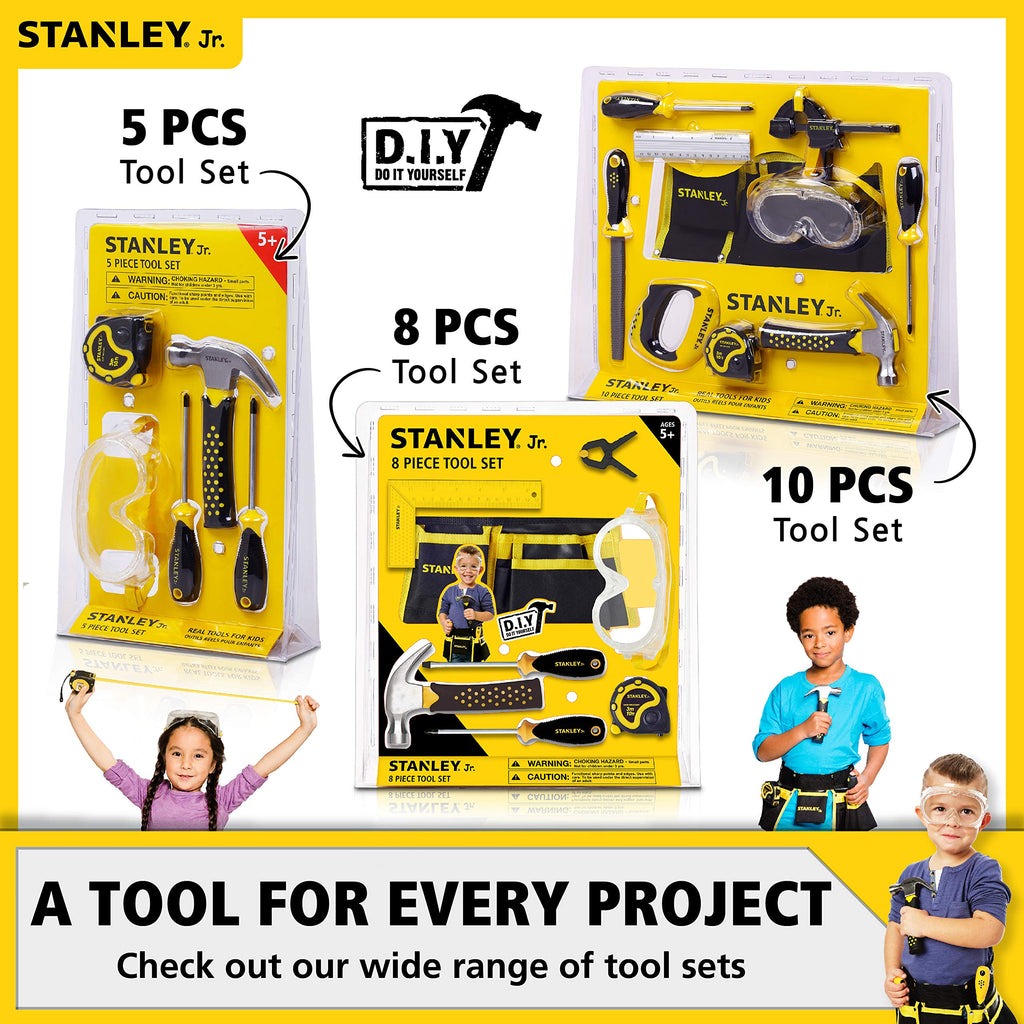 STANLEY Jr. Construction Truck Front Loader Wood Craft Kit