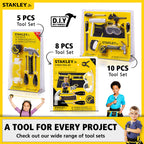 STANLEY Jr. Construction Truck Front Loader Wood Craft Kit