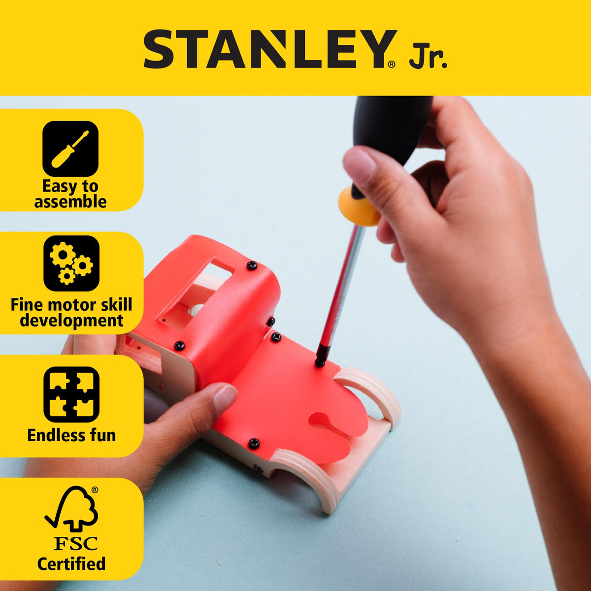 STANLEY Jr. Build Your Own Super Truck Kit