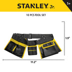 Stanley Jr. 10-Piece Kids Tool Set