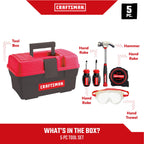 CRAFTSMAN Tool Box+Set 5 pcs