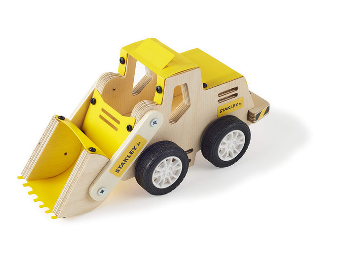 STANLEY Jr. Construction Truck Front Loader Wood Craft Kit
