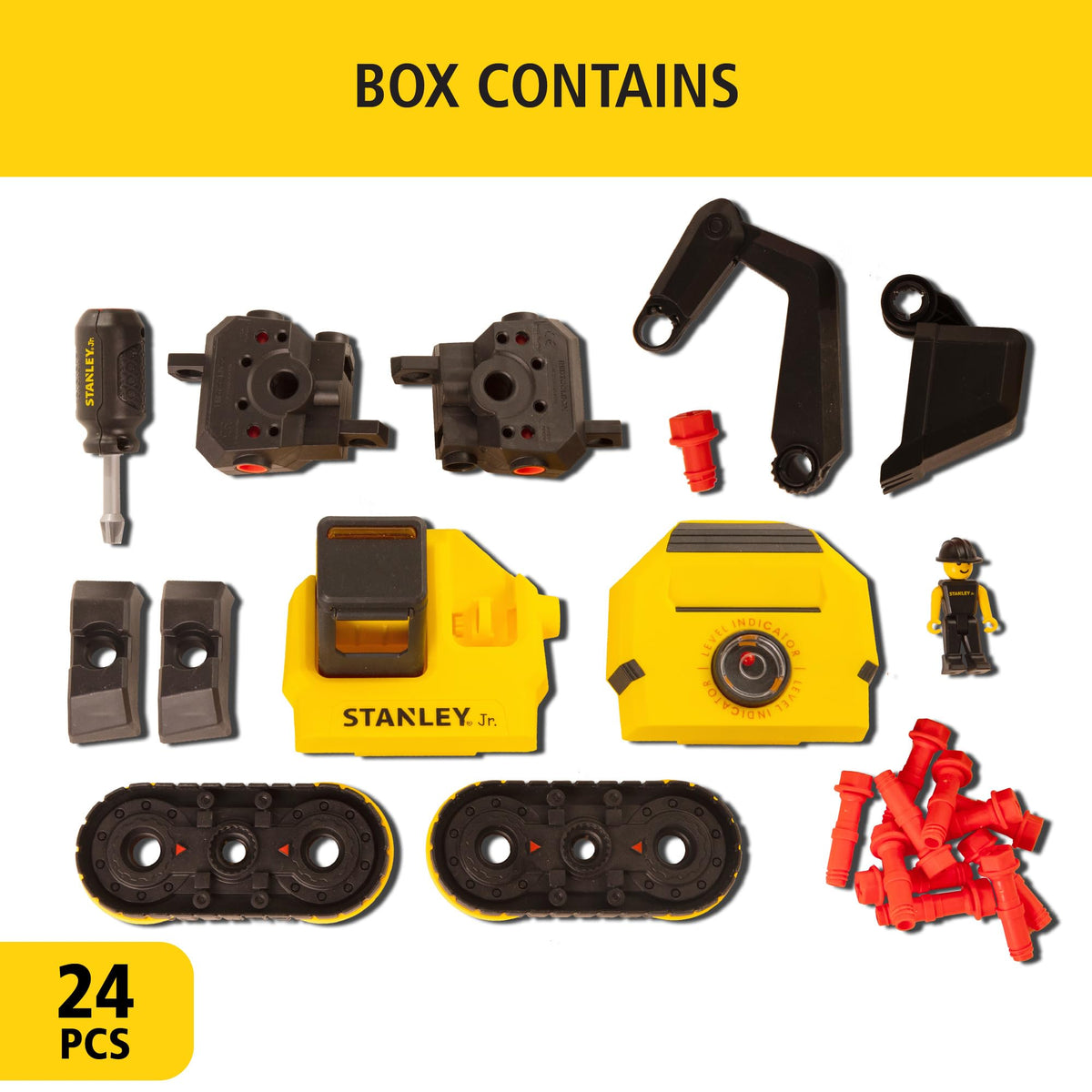 STANLEY Jr. Take Apart Excavator Kit for Kids