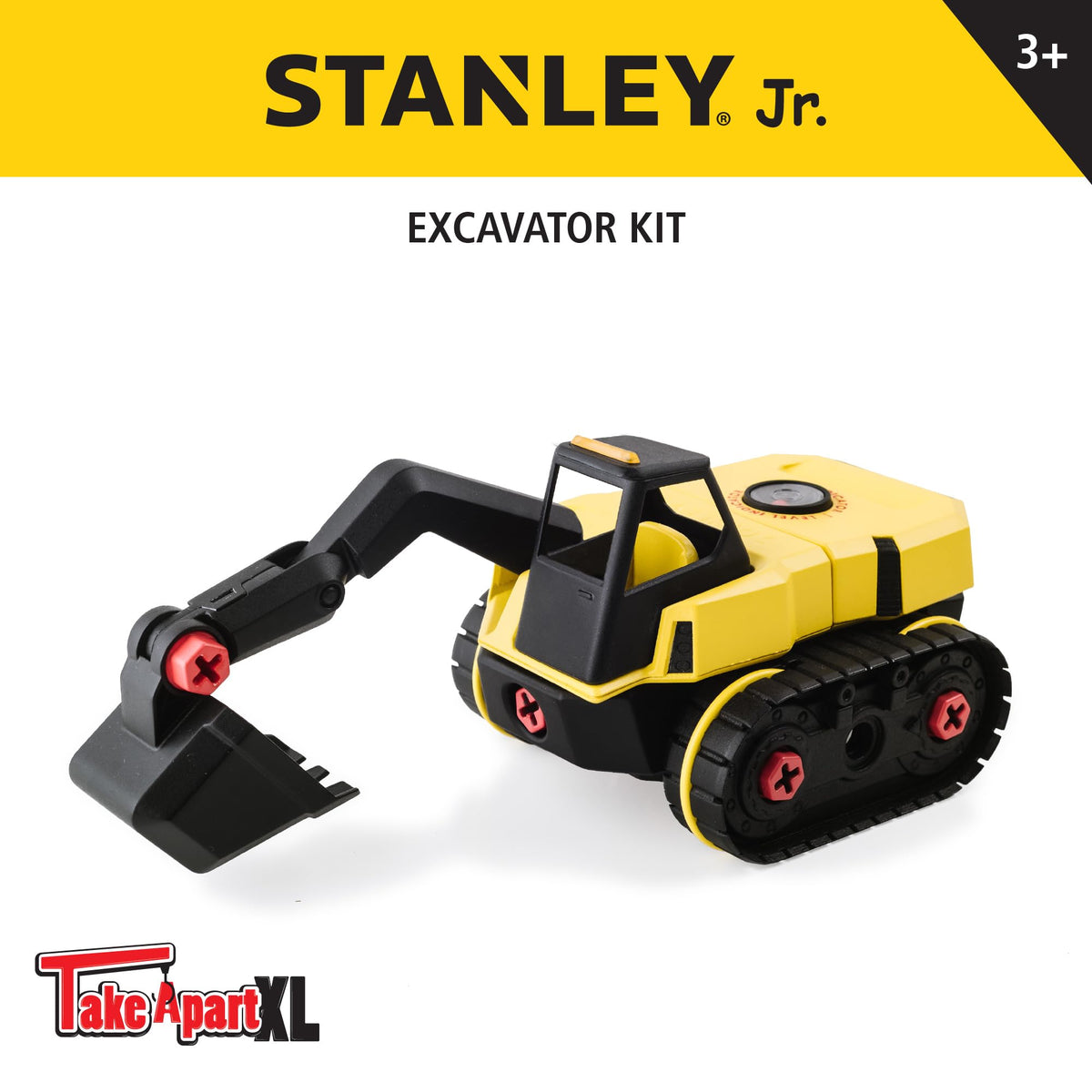STANLEY Jr. Take Apart Excavator Kit for Kids