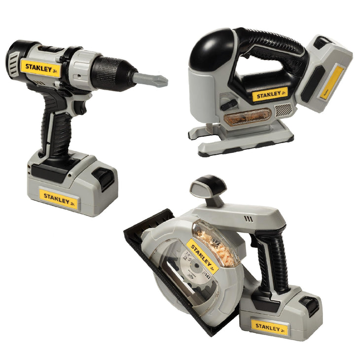 STANLEY Jr. 3 Pack Kids Toy Power Tool Set