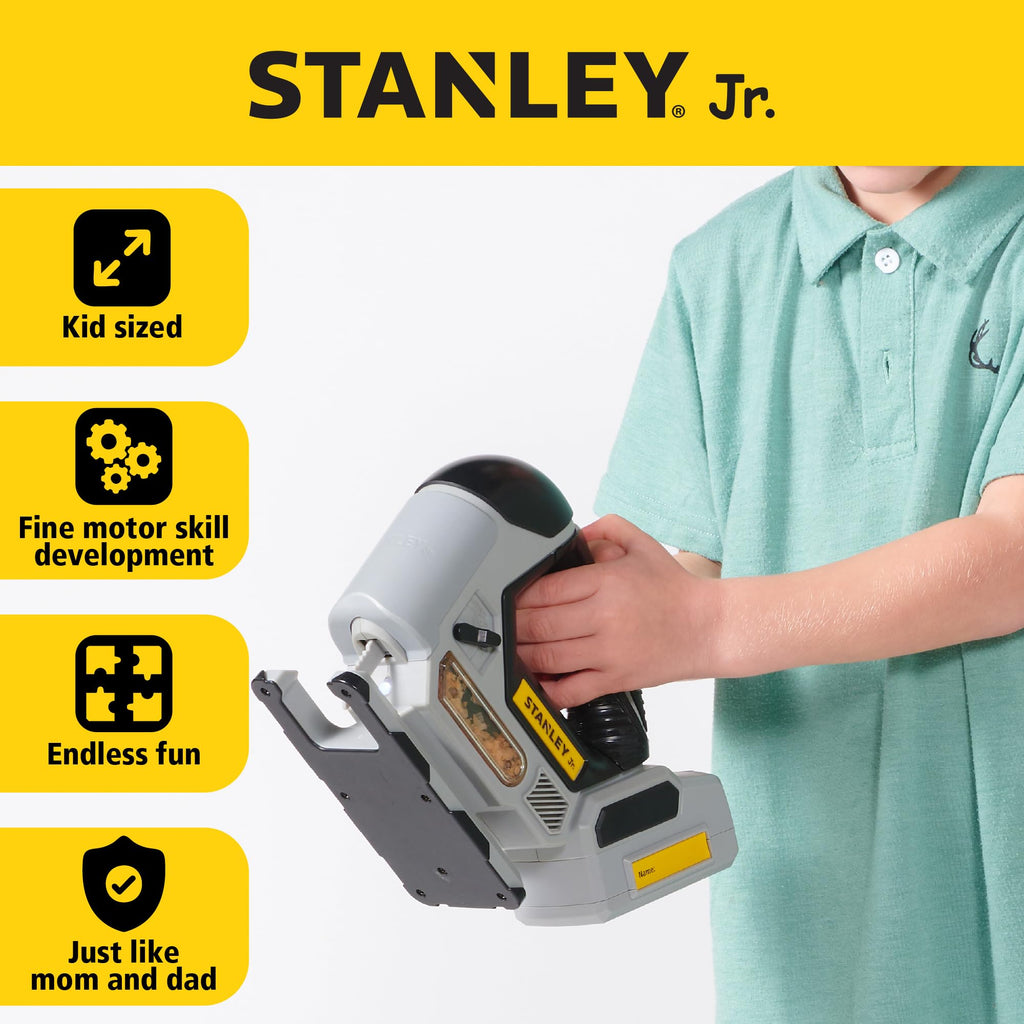 STANLEY Jr. Pretend Battery Operated Jigsaw