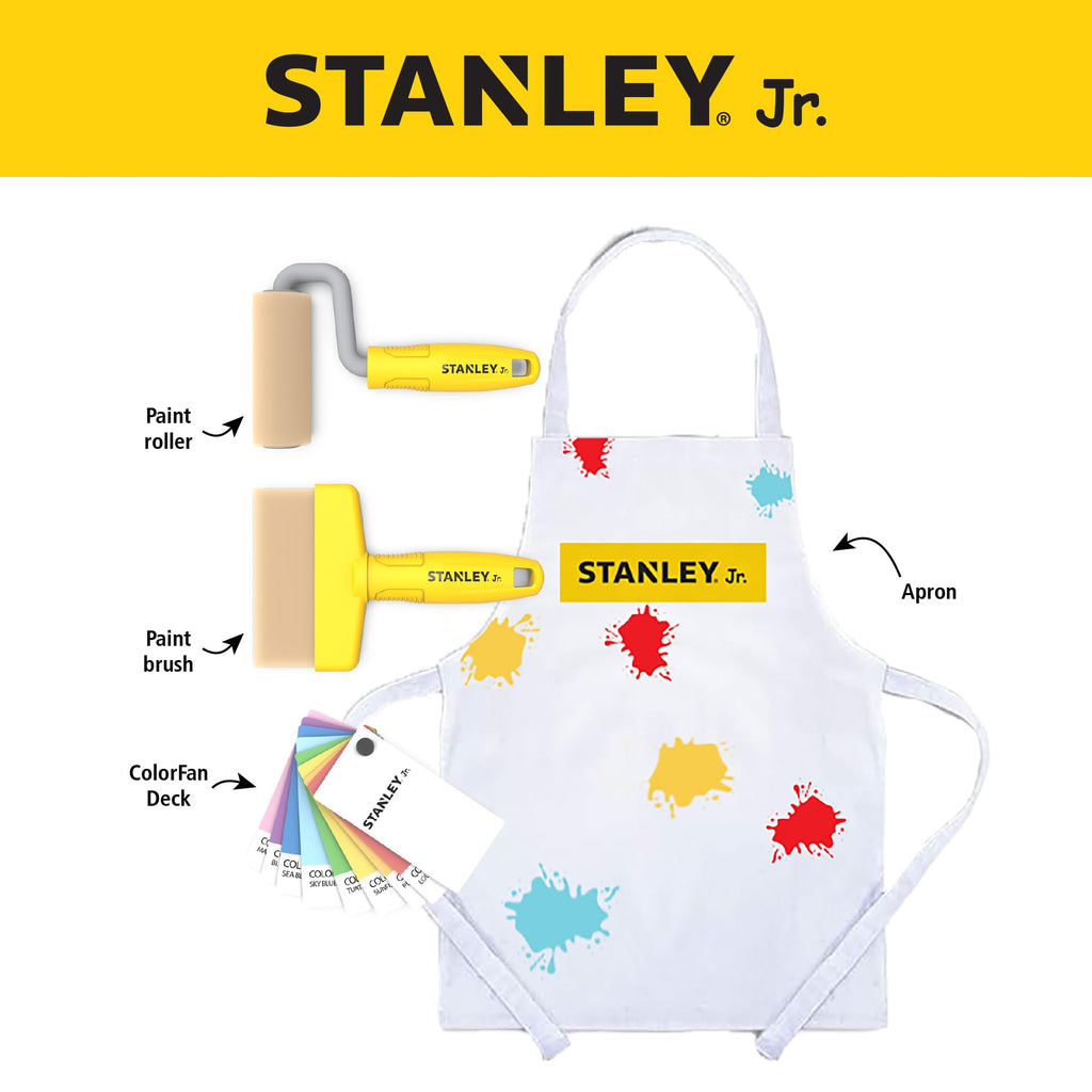 STANLEY Jr. Role Play Toddler Paint 4 pcs Set for Kids