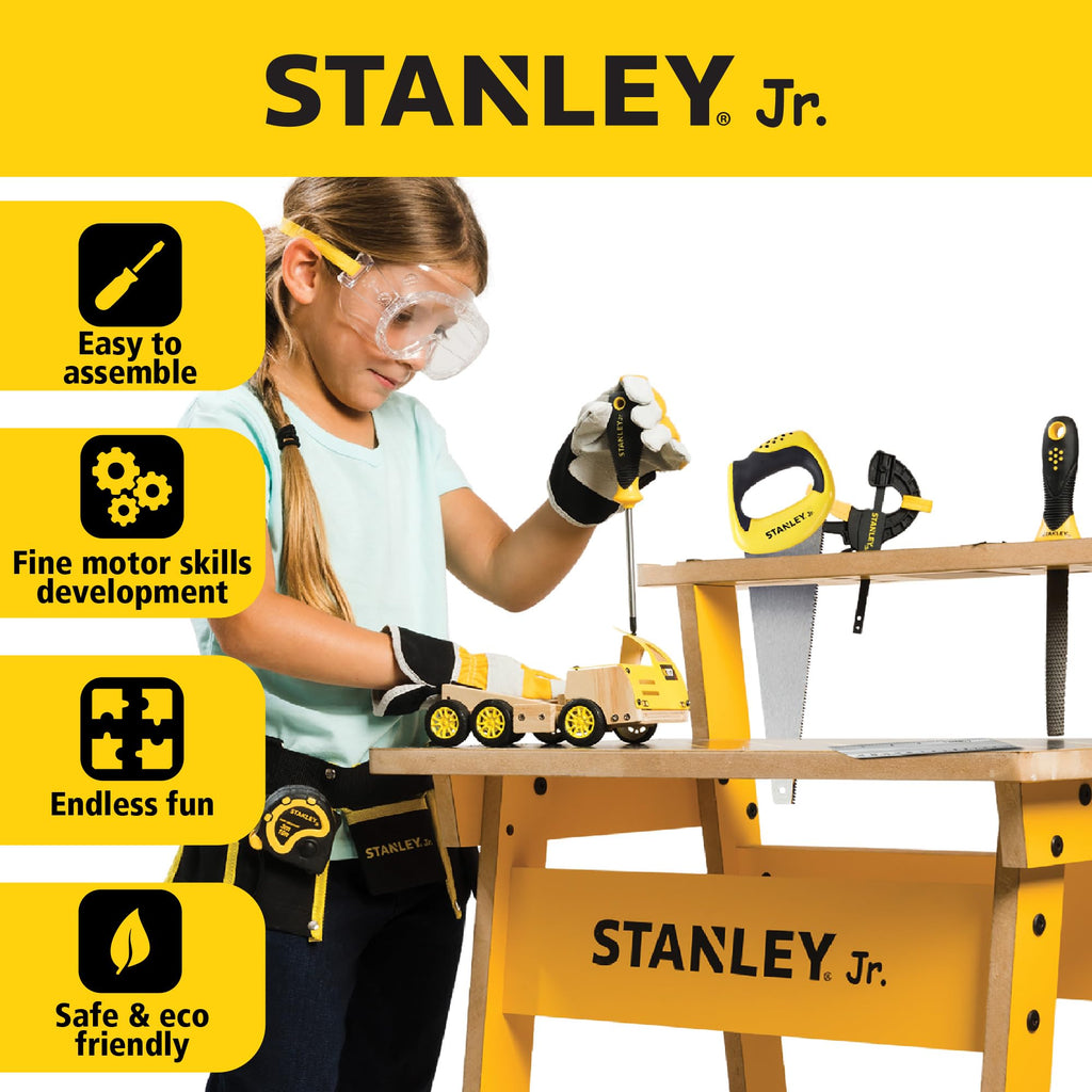 Stanley Jr. 10-Piece Kids Tool Set