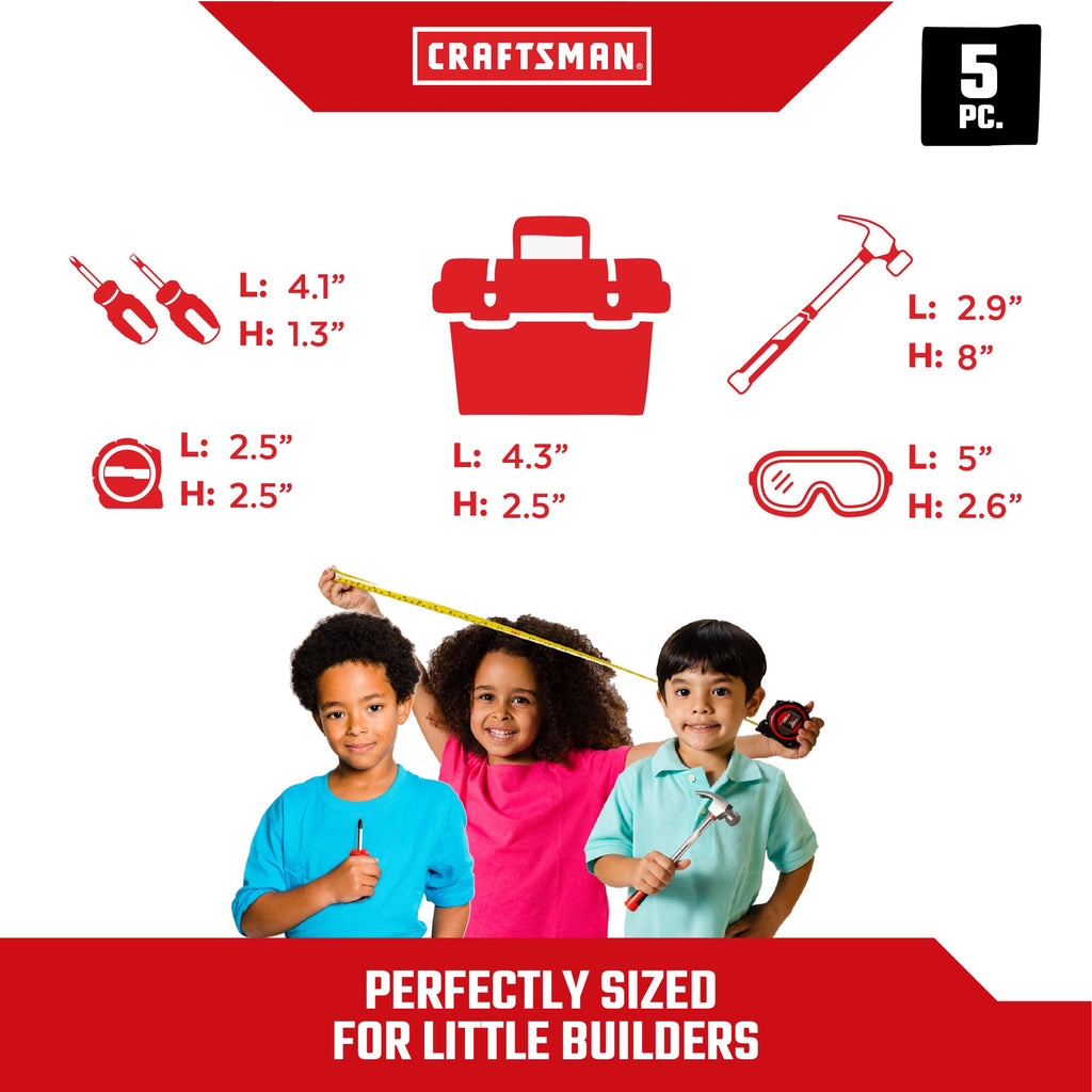 CRAFTSMAN Tool Box+Set 5 pcs
