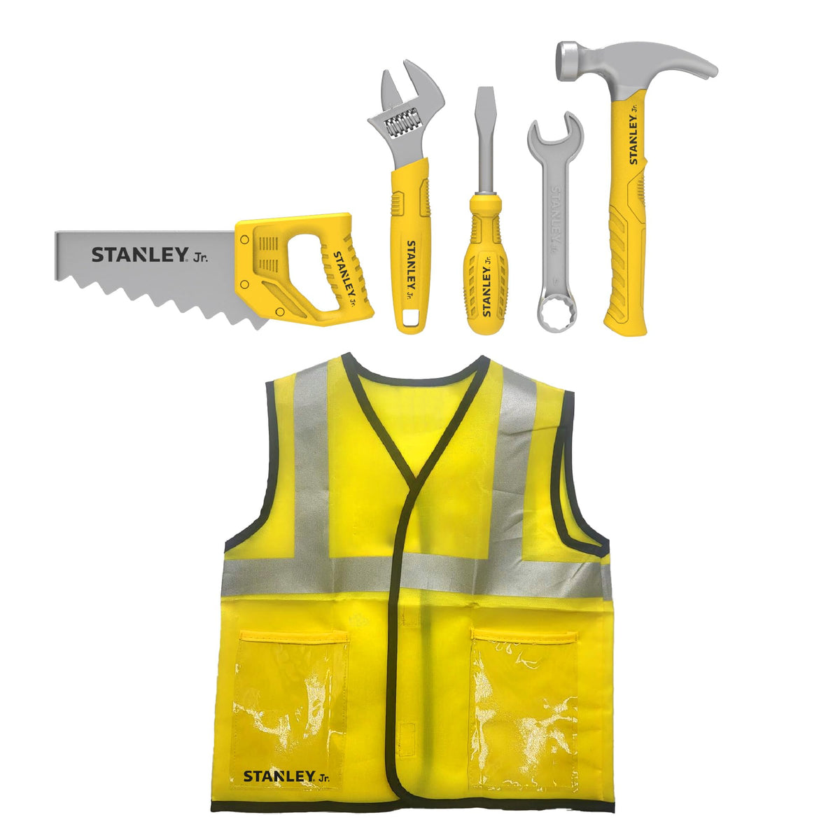 STANLEY Jr. Construction Worker Role Play Costume Dress-Up