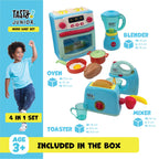 Tasty Jr. Mini Chef 4-in-1 Playset