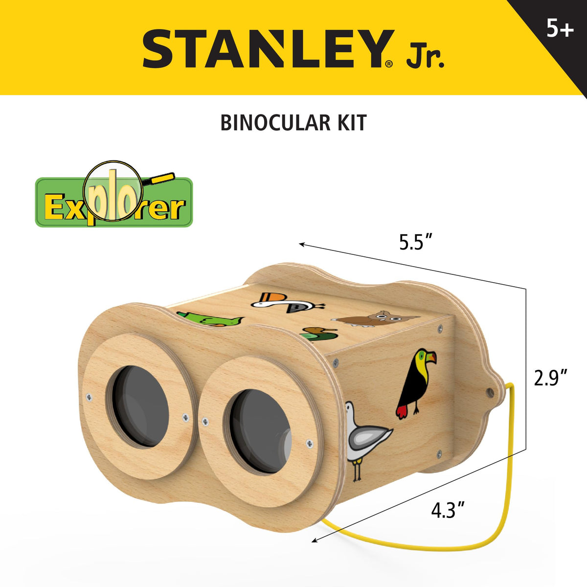 STANLEY Jr. - Wood Binocular Kit