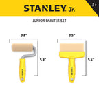 STANLEY Jr. Role Play Toddler Paint 4 pcs Set for Kids