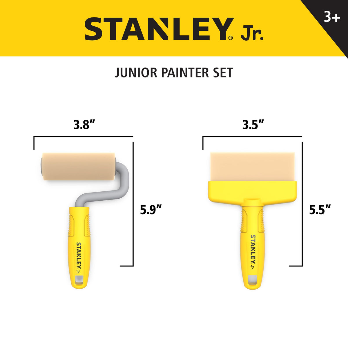 STANLEY Jr. Role Play Toddler Paint 4 pcs Set for Kids