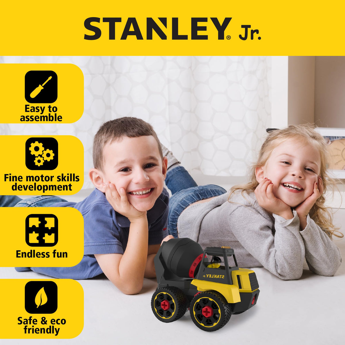 STANLEY Jr. Take Apart Classic Cement Mixer
