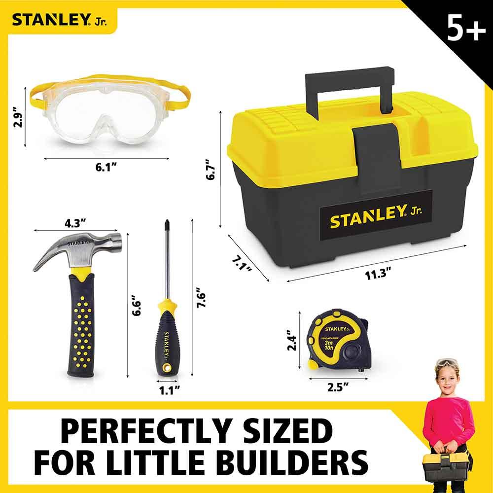 STANLEY Jr. Toolbox with 5 PC Toolset