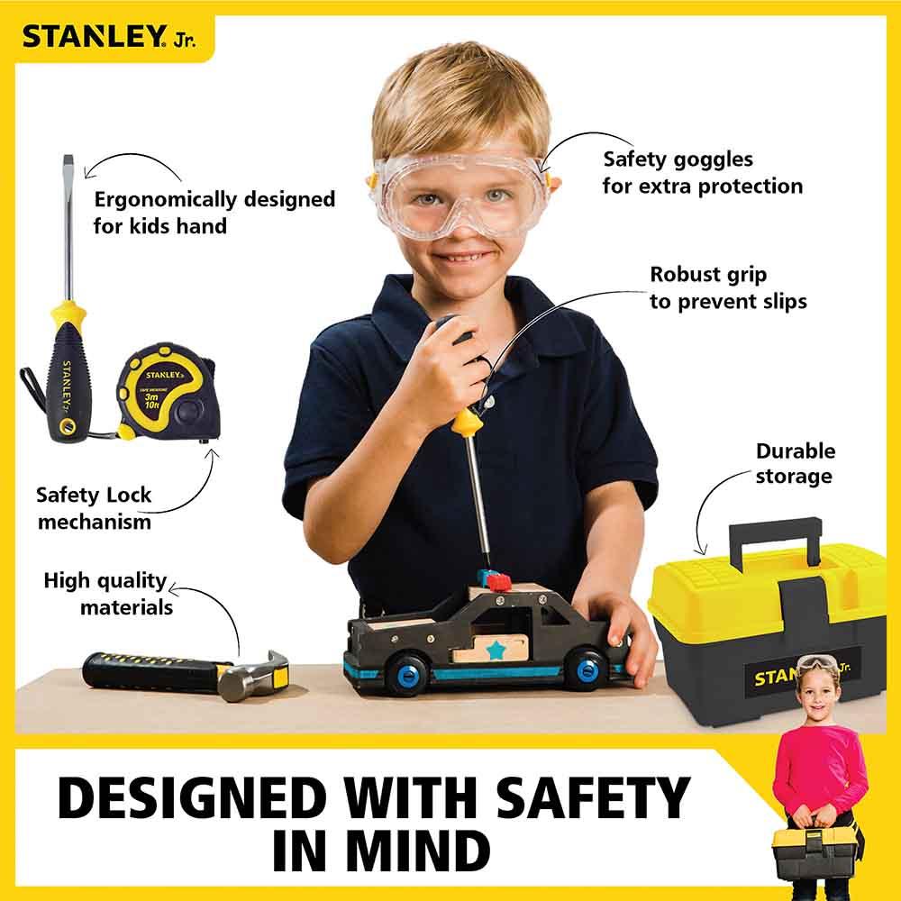 STANLEY Jr. Toolbox with 5 PC Toolset