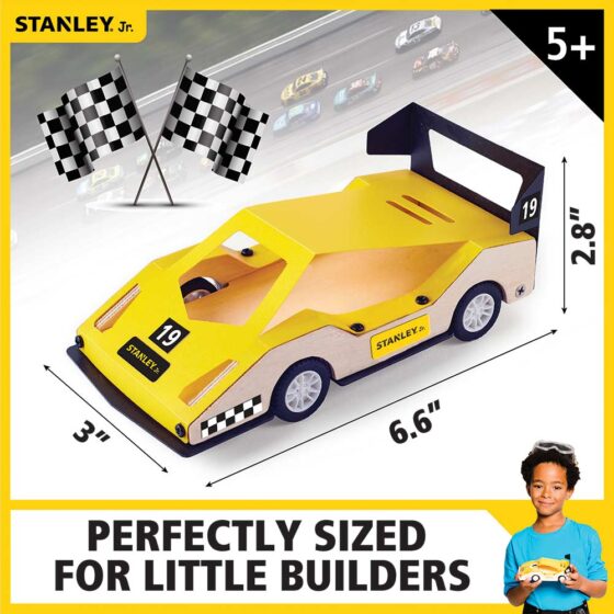 Race Car Kit Stanley Jr. - RED TOOL BOX