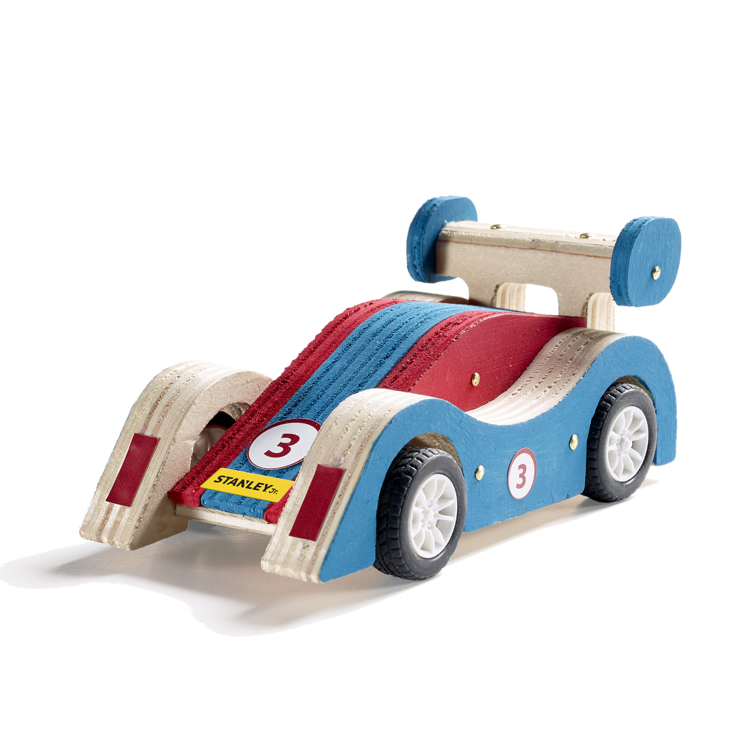 Pull-back Sports Car Kit Stanley Jr. - RED TOOL BOX