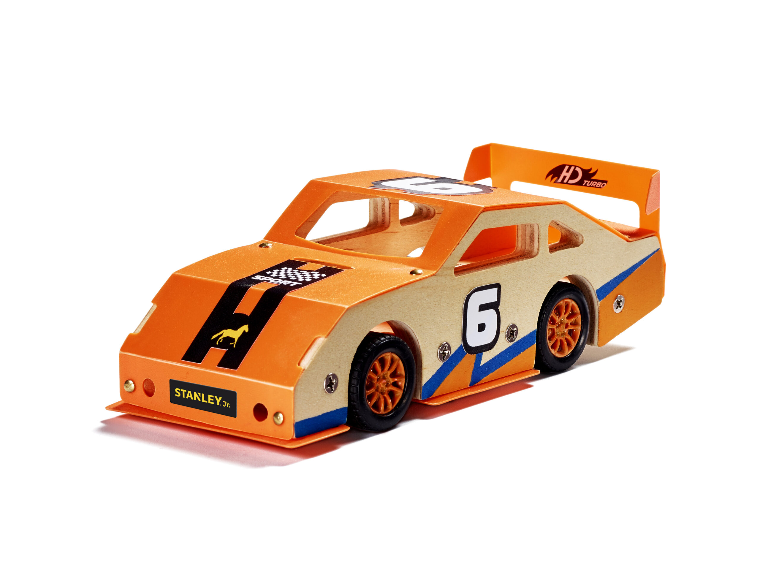 4 DIY Wooden Race Cars-Build & Paint Your Own Wood Craft Kit Gifts.