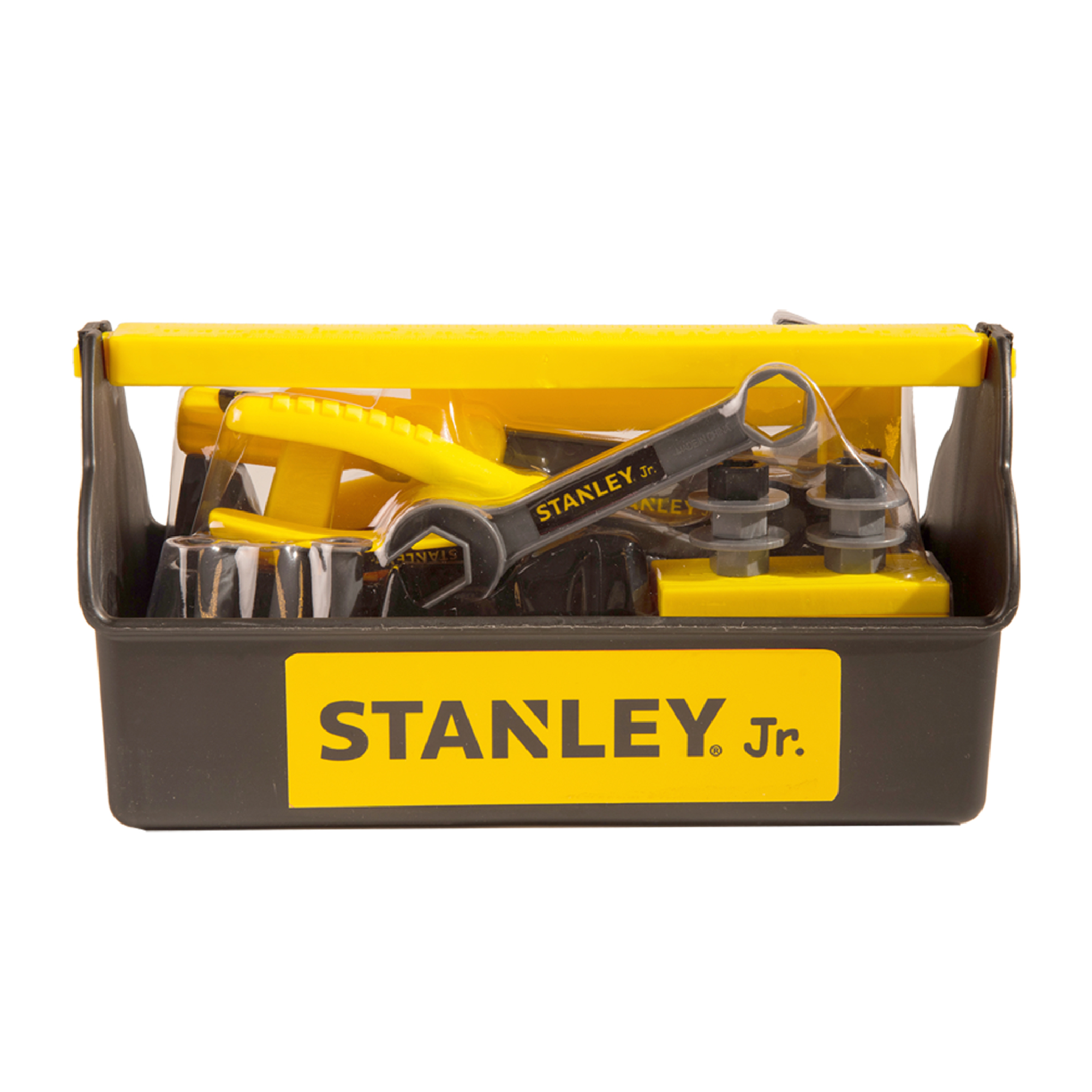 Stanley Jr. 7 Piece Tool Set, Real Tools for Kids