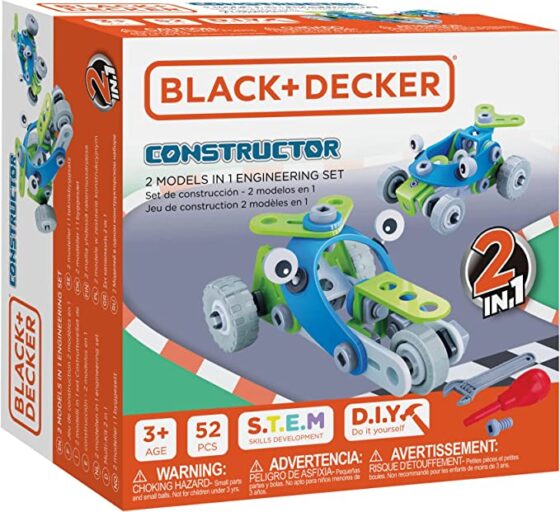 Black + Decker Constructor Crane Set - Toy Building Sets